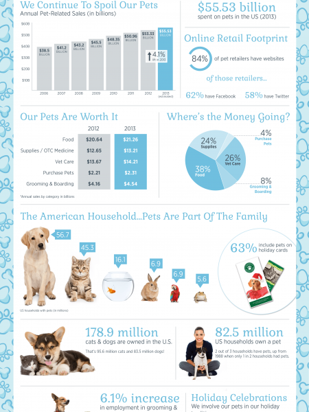 The 2013 Pet Budget Infographic
