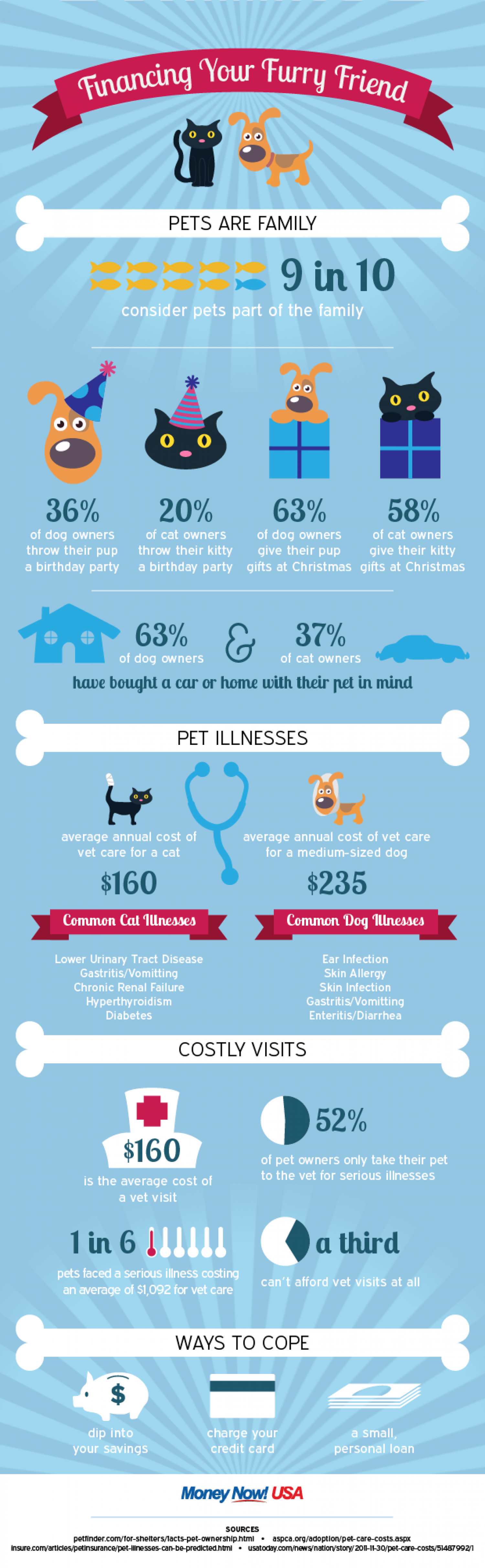 The Real Cost of Pet Ownership Infographic