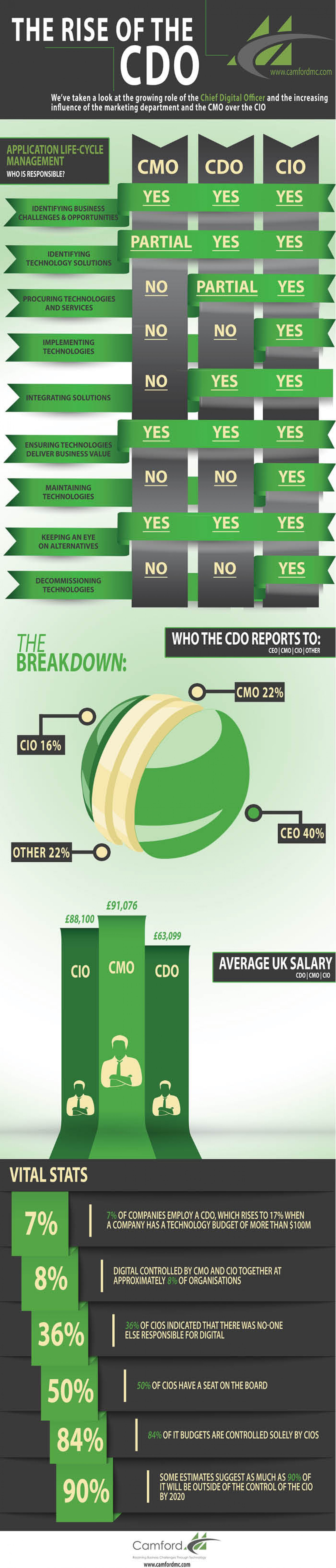 The Rise of the CDO Infographic