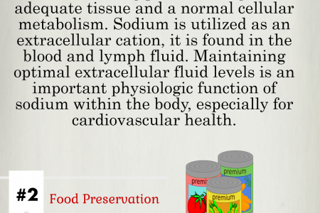 The truth about salt Infographic