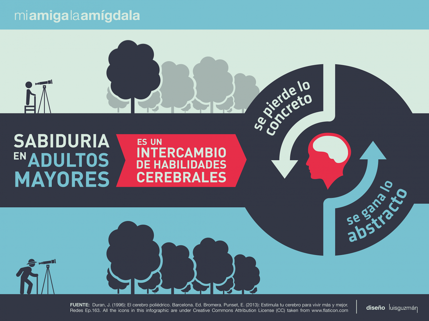 The wisdom in elderly people Infographic