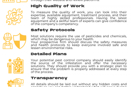 Things You Need to Know When Hiring a Commercial Pest Control Company Infographic