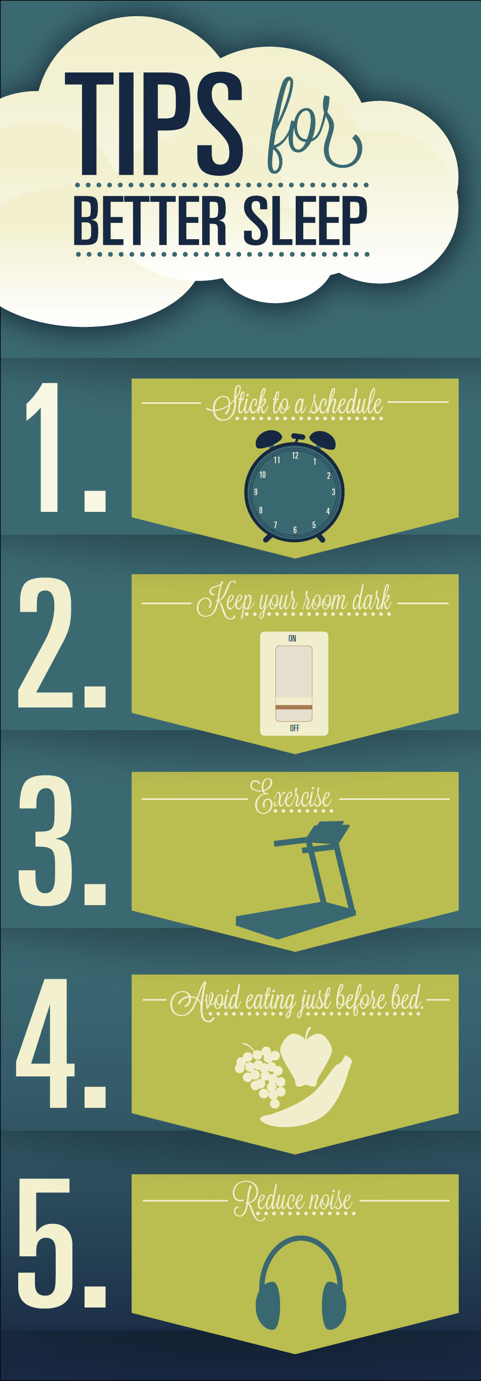 Tips For Better Sleep Visual Ly