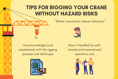 Tips For Rigging Your Crane Without Hazard Risks Infographic