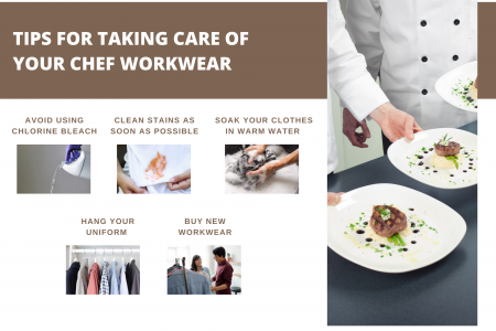 Tips For Taking Care Of Your Chef Workwear Infographic