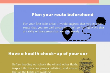 Tips For Your First Ride As A New Driver Infographic