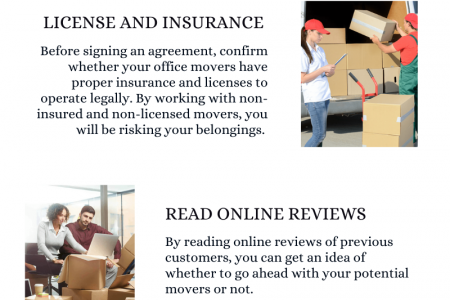 Tips to find reliable and affordable office movers Infographic