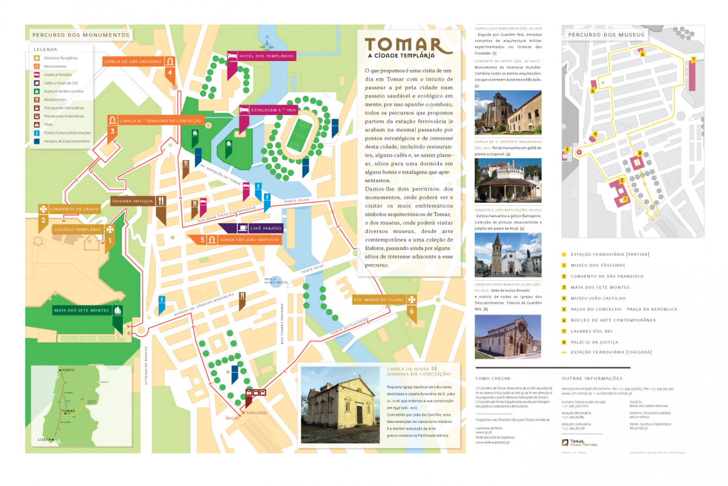 Tomar - The Templar City Infographic