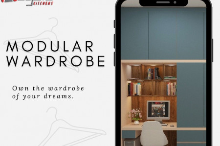 Top 10 modular wardrobe brand in Ghaziabad | Regalo kitchens Infographic