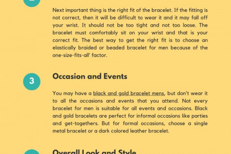 Top 4 Factors to Choose the Perfect Bracelet Infographic