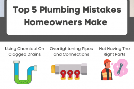 Top 5 Plumbing Mistakes Homeowners Make Infographic