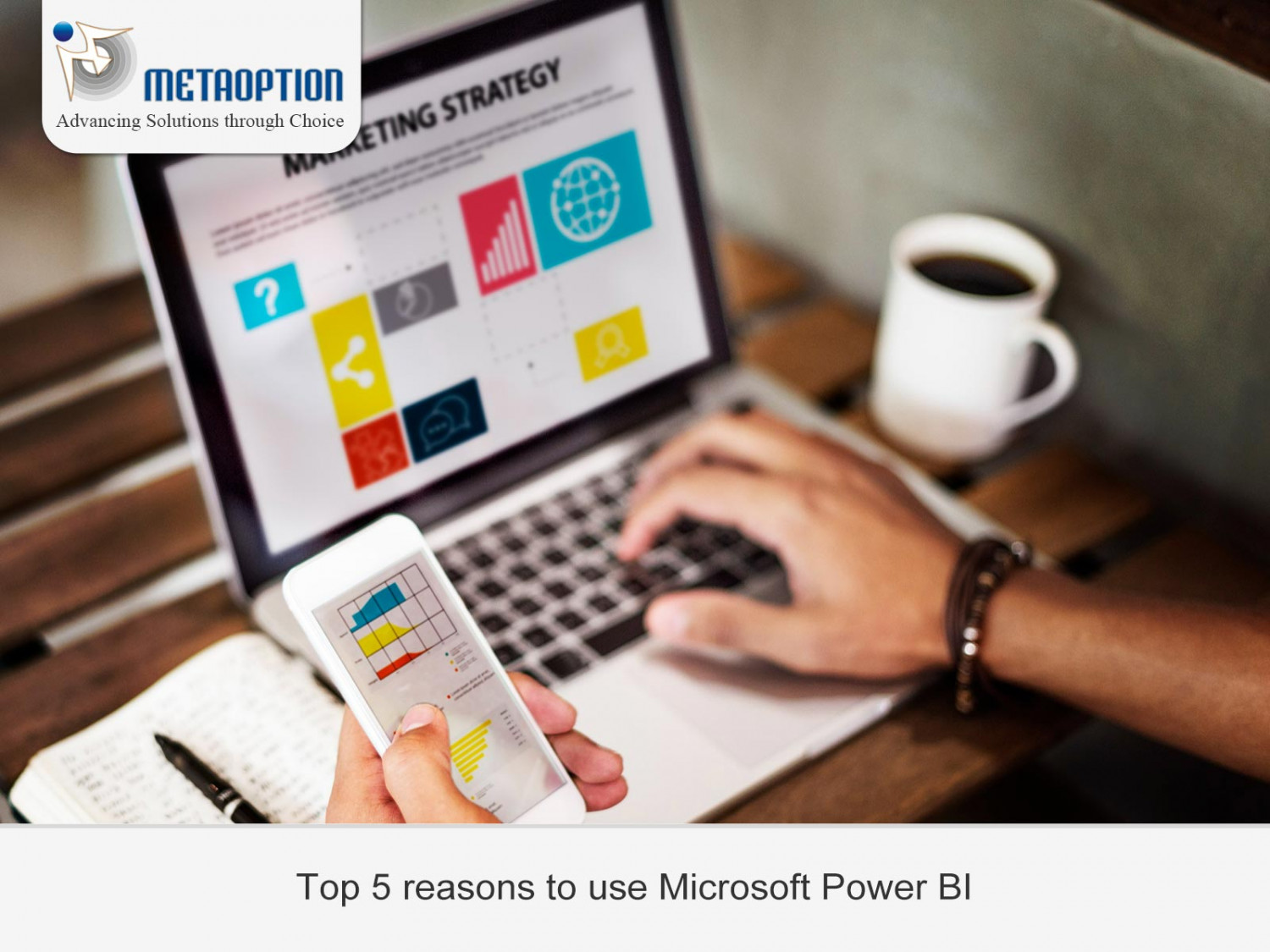Top 5 reasons to use Microsoft Power BI Infographic