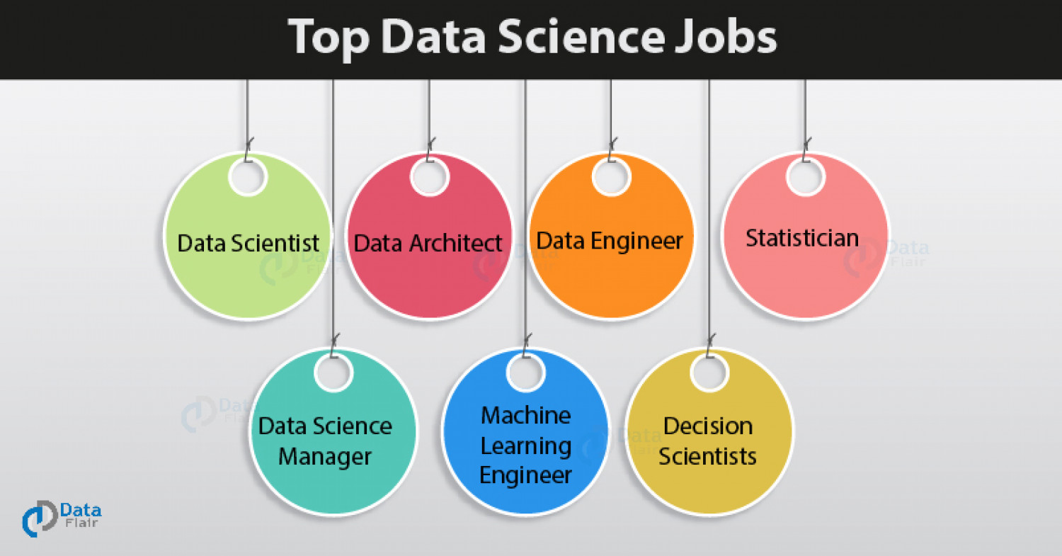 Top Data Science Jobs & Roles for 2019 Infographic