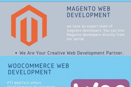 Top eCommerce Web Development Services in India Infographic