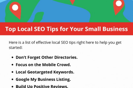Top Local SEO Tips for Your Small Business Infographic