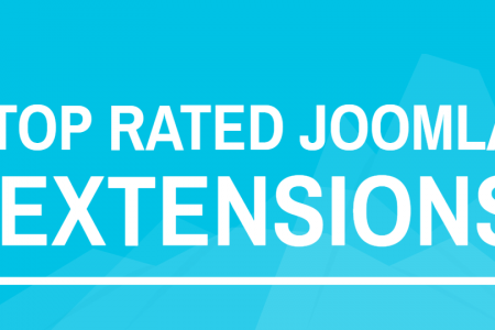 Top Rated Joomla Extensions Infographic