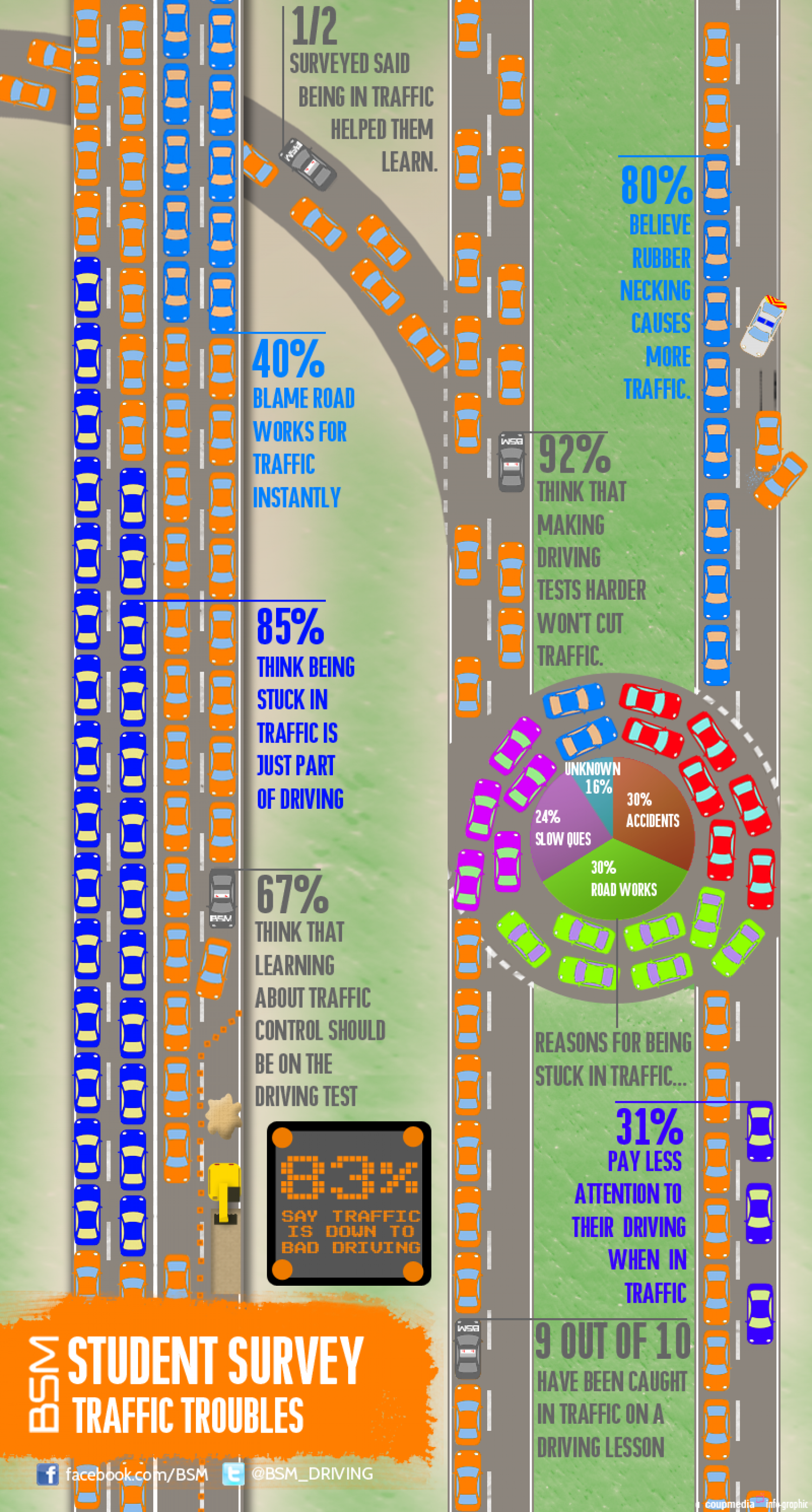 Traffic Troubles Infographic