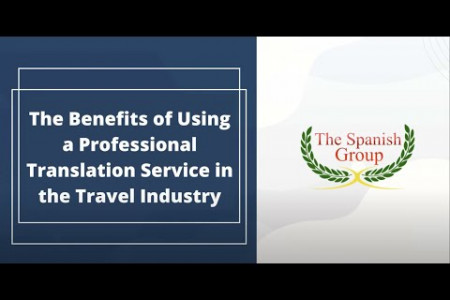 Translation Service in the Travel Industry Infographic