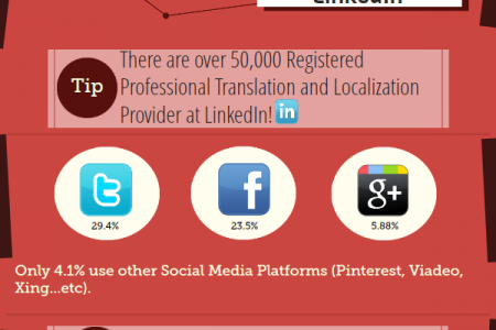 Translators & Social Media Infographic