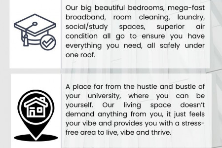 Try Best Student Housing Services in Delhi Infographic