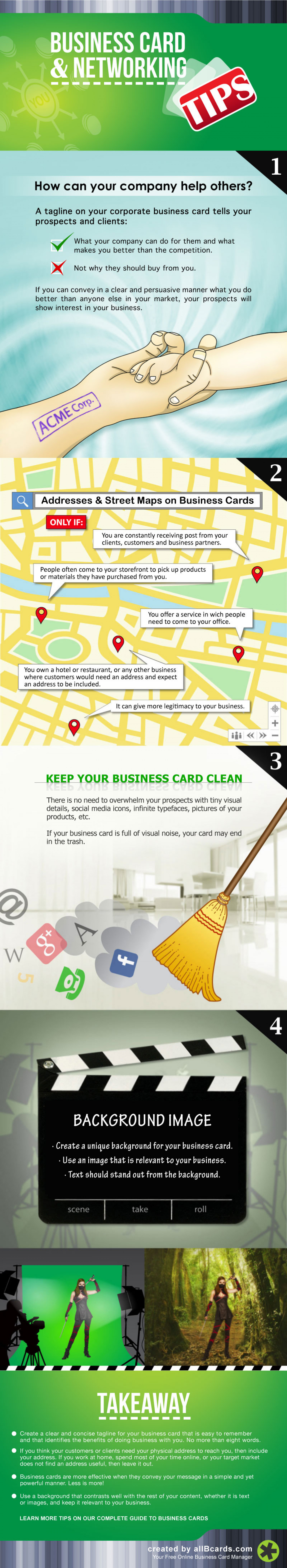 Turn Your Business Cards into Valuable Relationships Infographic
