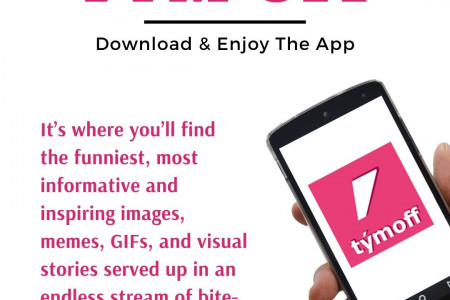 Tym Off | Download & Enjoy The App Infographic