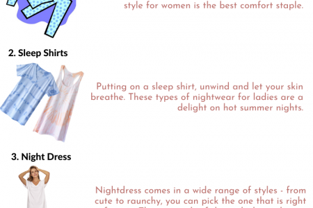 Types Of Sleep Dress Every Woman Should Have! Infographic