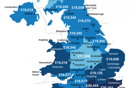 UK Solar PV Earnings by Region  Infographic