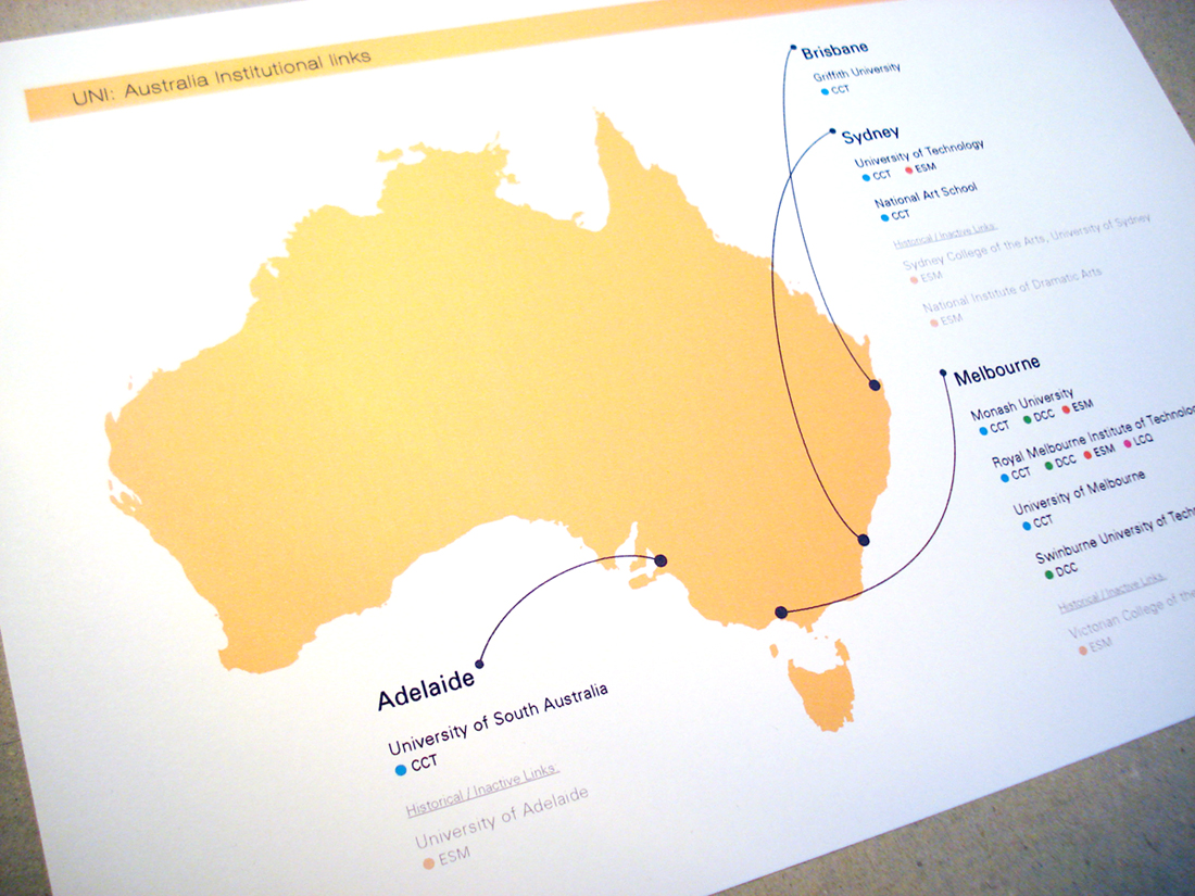University Institutional Links With Australia Diagram Map 509e752df2813 
