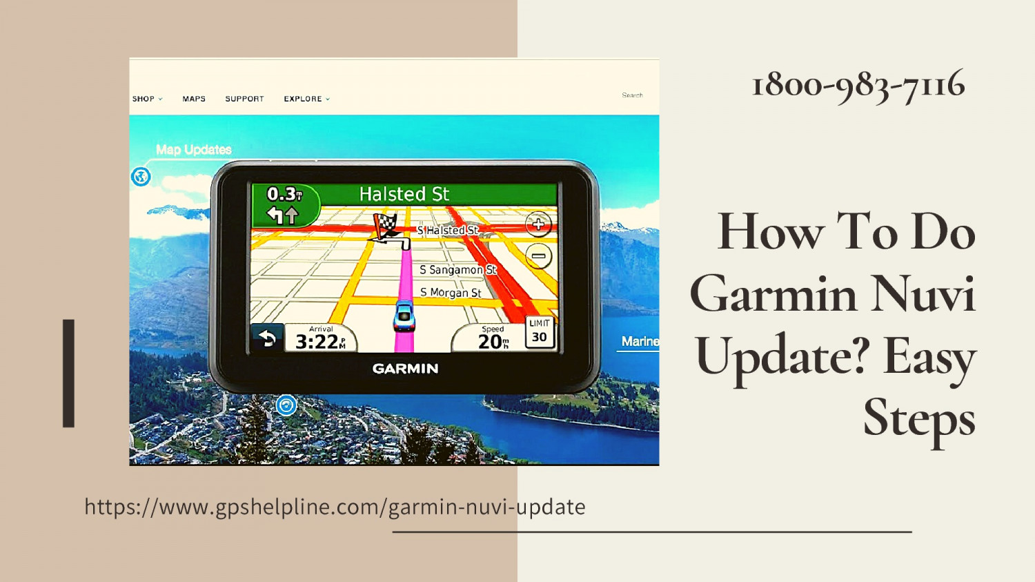 Update Garmin Nuvi Maps 1-8009837116 Garmin GPS Not Turn On Infographic