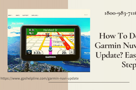 Update Garmin Nuvi Now 1-8009837116 Garmin GPS Map Update Services Infographic