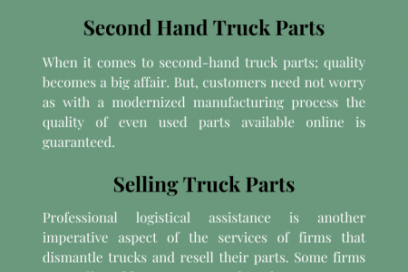 Used Parts for a Truck in Auckland | Bamian Auto Parts Infographic