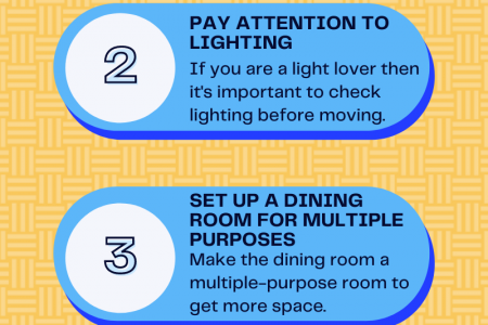 USEFUL TIPS YOU NEED TO KNOW FOR MOVING TO A NEW HOUSE Infographic