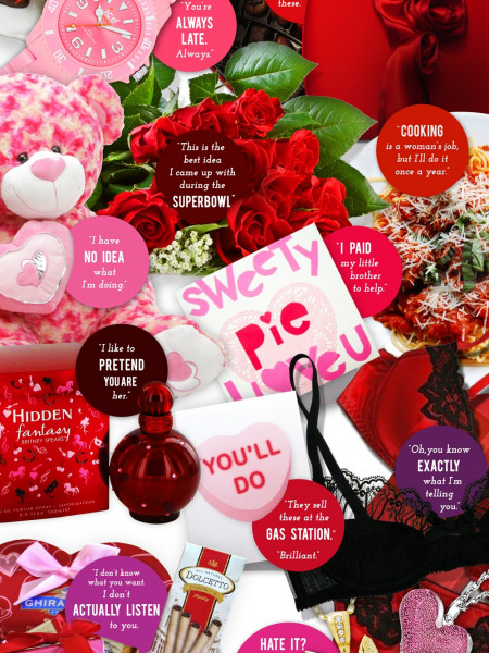Valentine's Gifts - What He's Really Telling You Infographic