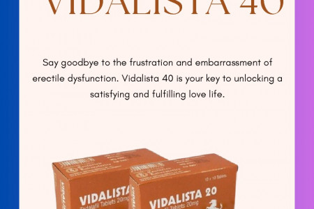  Vidalista 40: Unlock Your Full Potential in the Bedroom – Buy Now Infographic