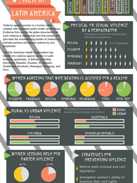 Violence Against Women in Latin America Infographic