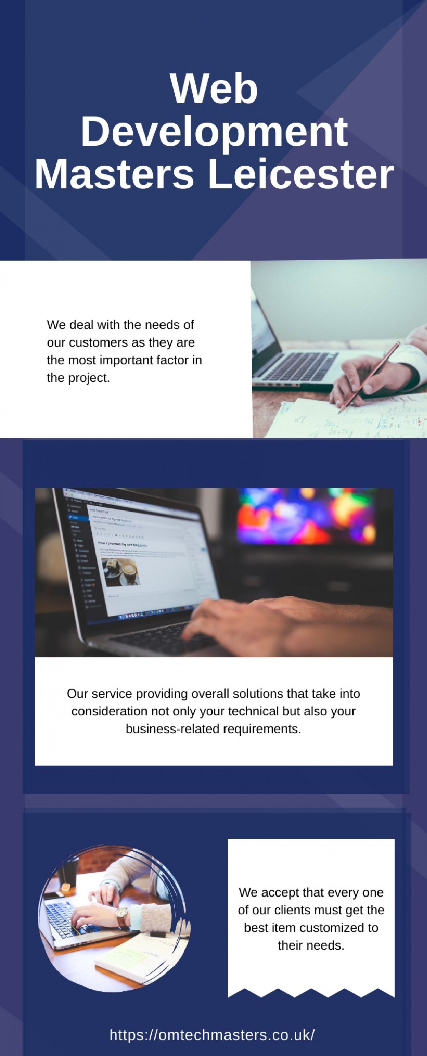 Web Development Masters Leicester Infographic