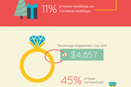Wedding By The Numbers Infographic