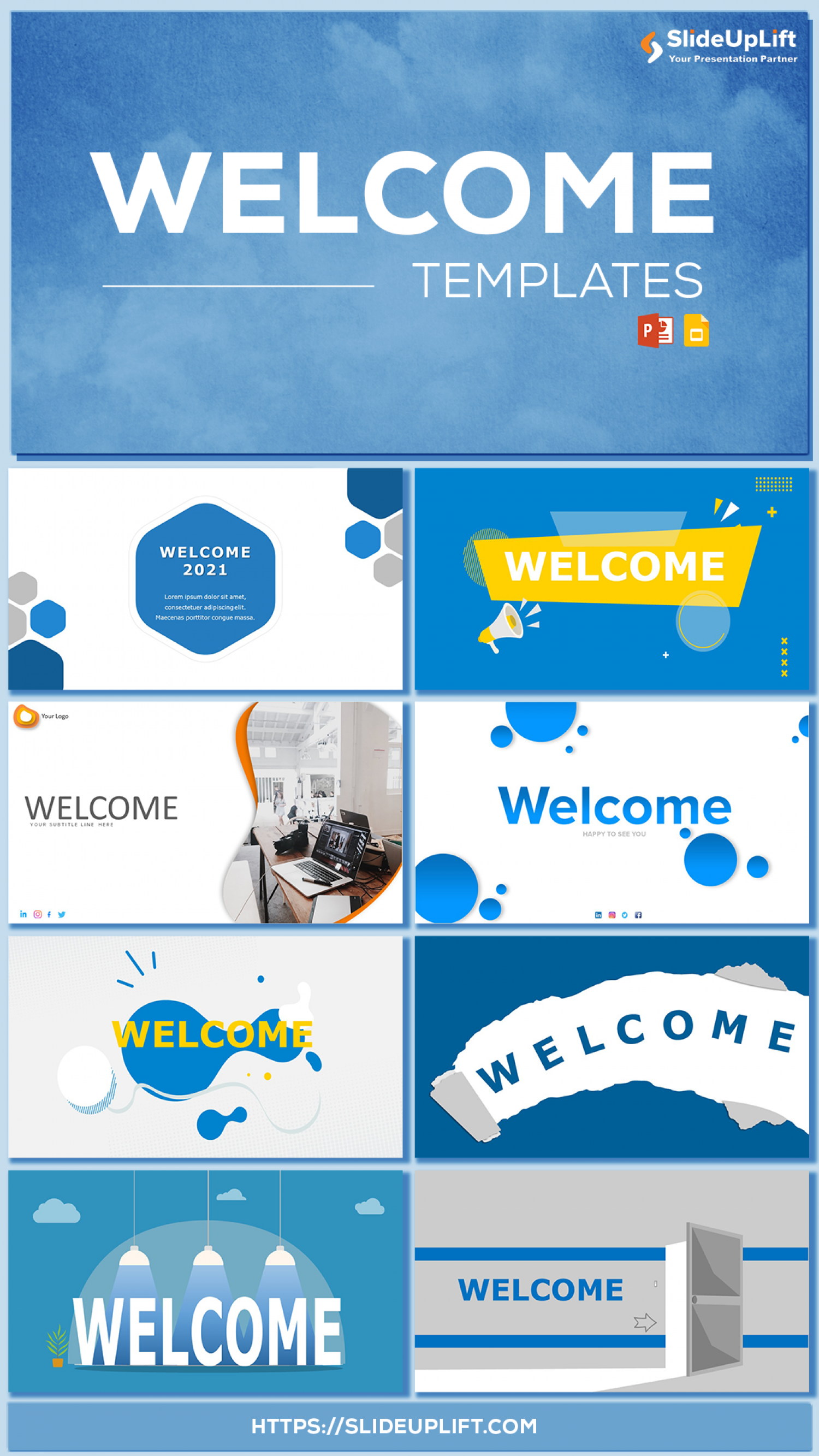 Welcome Templates Infographic