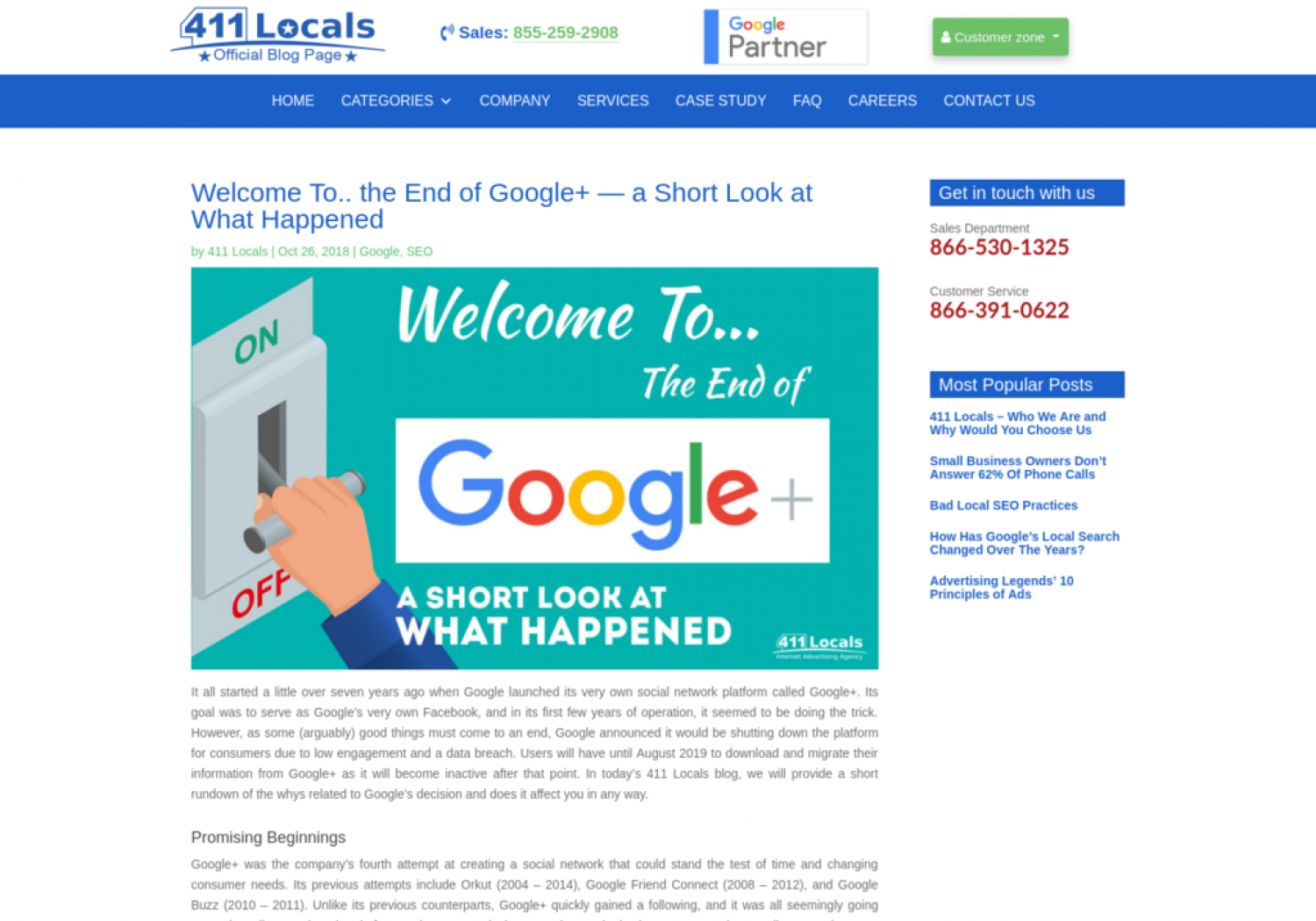 Welcome To.. the End of Google+ — a Short Look at What Happened Infographic