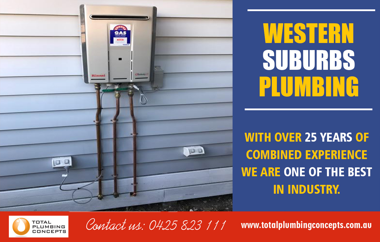 Western suburbs plumbing Infographic