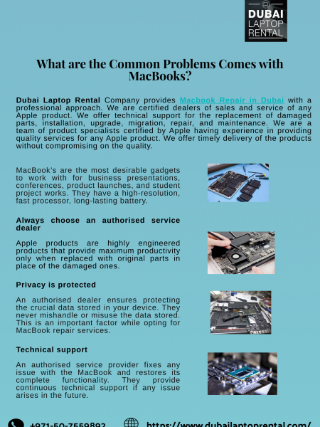 What are the Common Problems Comes with MacBooks? Infographic