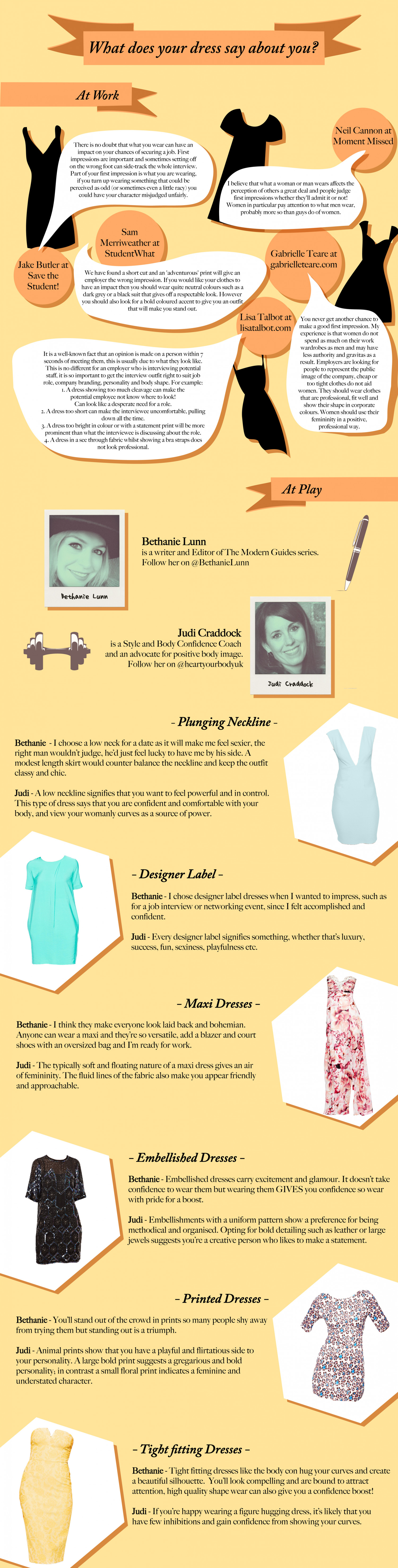 What Does Your Dress Say About You? Infographic