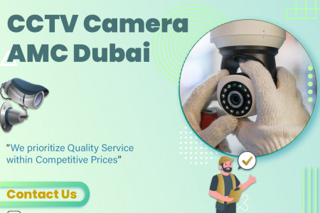 What is The Better Quality of CCTV Camera AMC in Dubai? Infographic