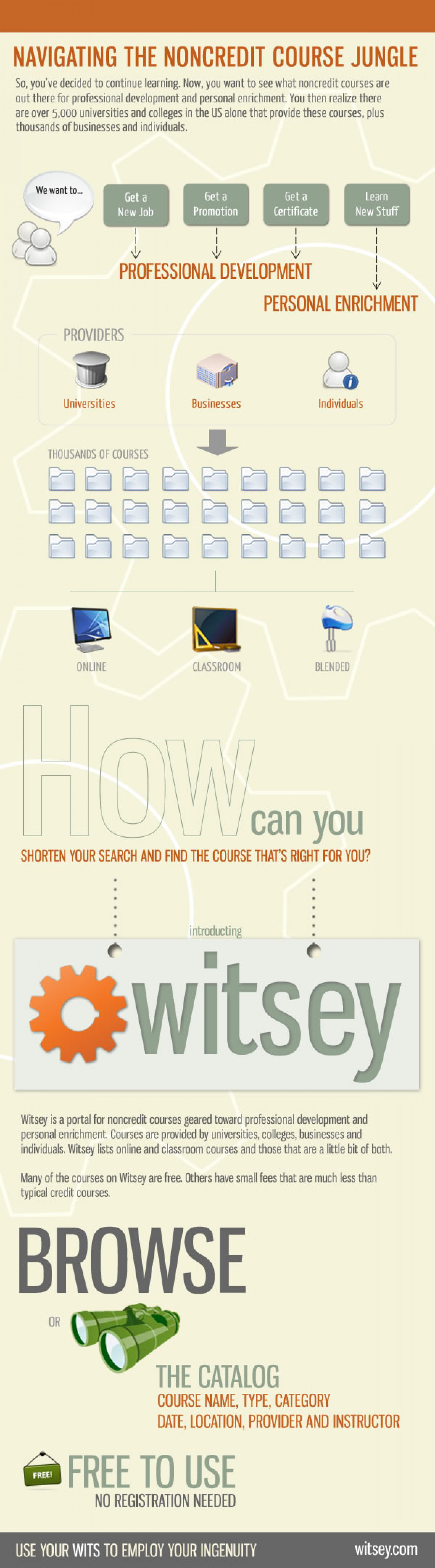 What Is Witsey? Infographic