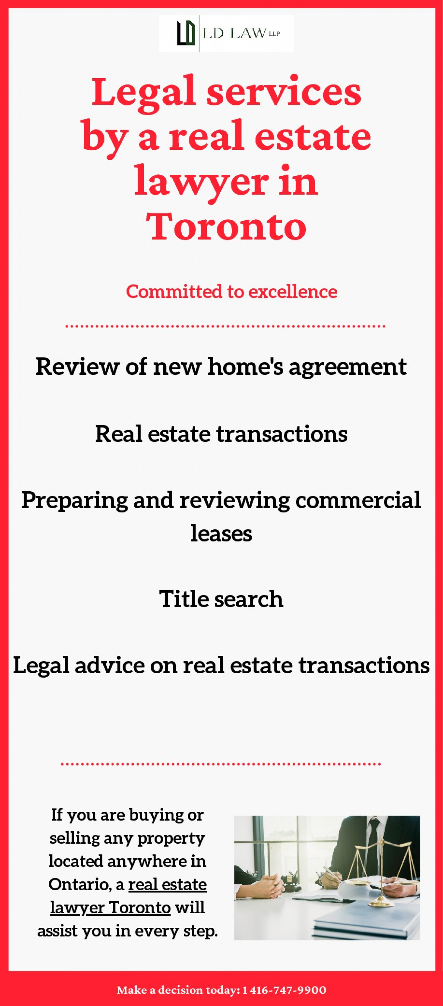 Is it Important To Take the Legal Services By a Real Estate Lawyer? Infographic