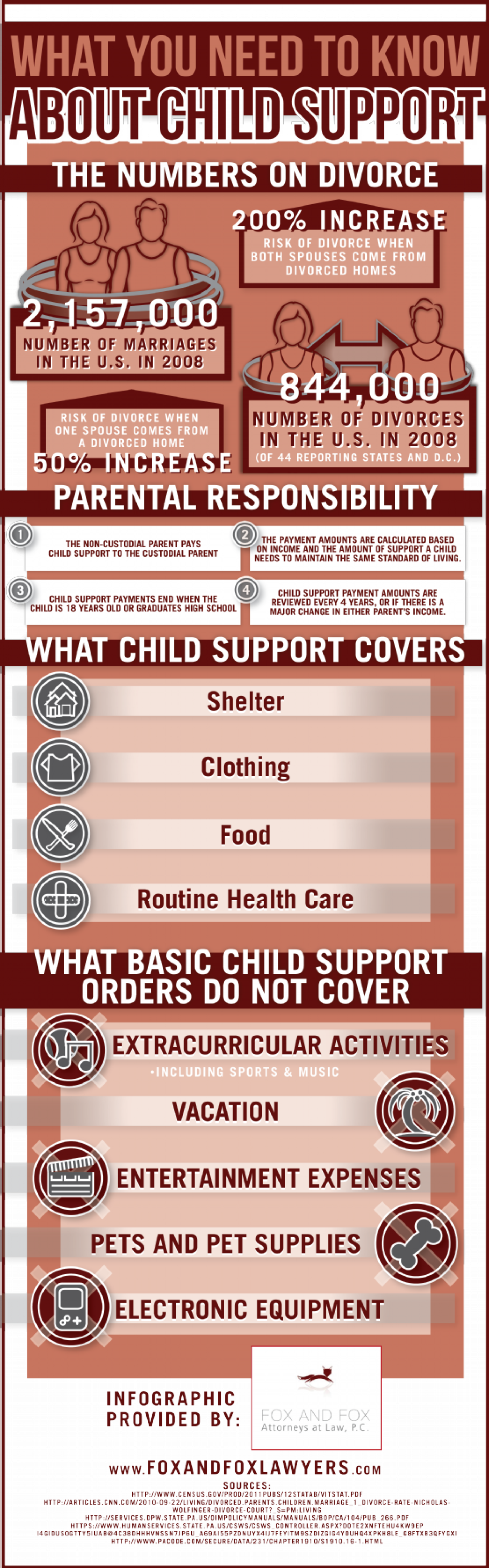 What You Need to Know About Child Support Infographic