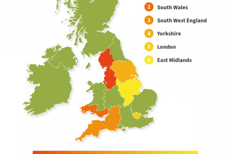 Where is Japanese Knotweed Found?  Infographic