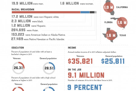 Who are America's Veterans Infographic
