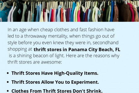 Why Thrift Stores Are Awesome Infographic